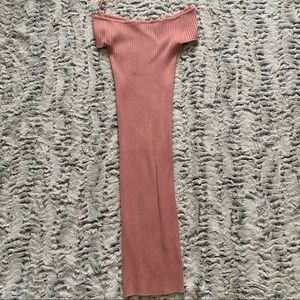 Off Shoulder Extreme-Stretch Dress